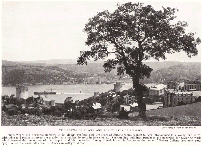 Robert College of Istanbul, Turkey, 1922