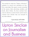 Upton Sinclair Quote on Journalism