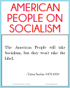Upton Sinclair on Americans and Socialism