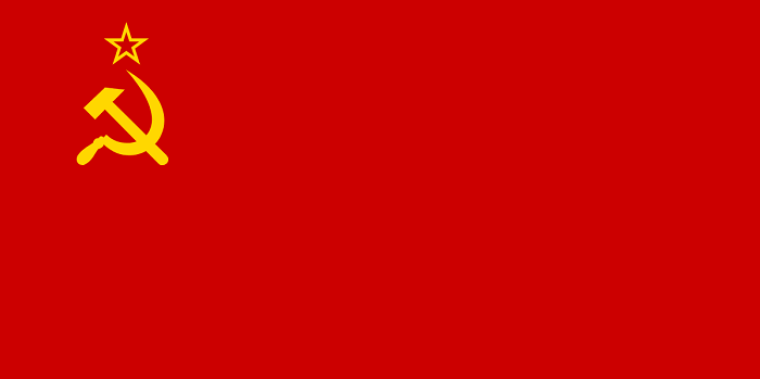 Official National Flag of the Union of Soviet Socialist Republics (USSR)
