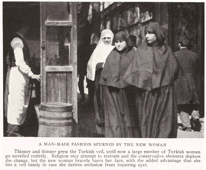 Veiled Turkish Women, 1922