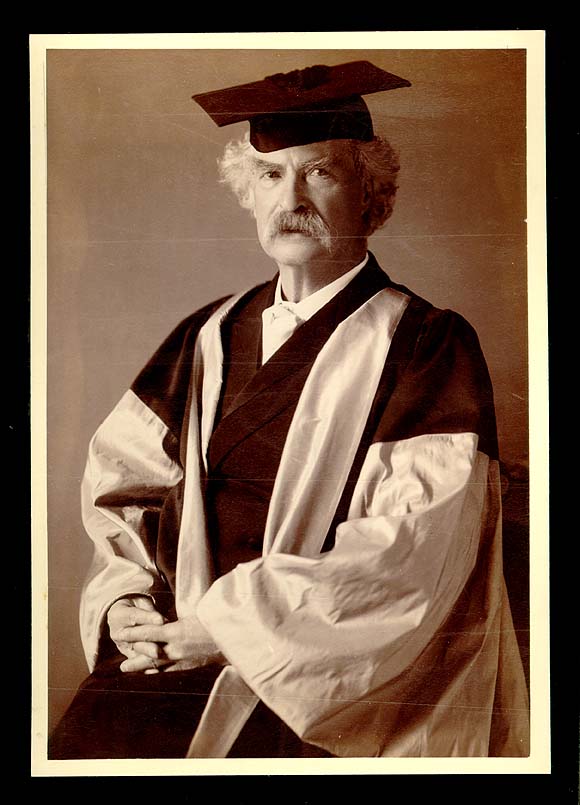 Mark Twain at Oxford University