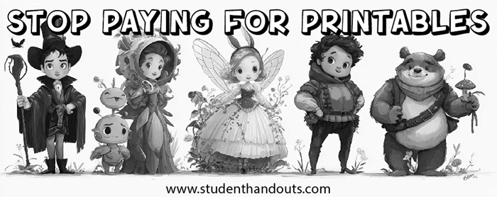 Free Printables for Educators