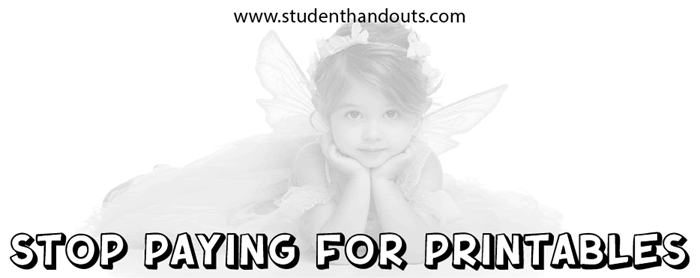 Free Printables for Teachers