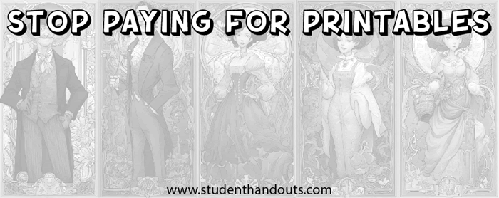 Free Printables for Teachers