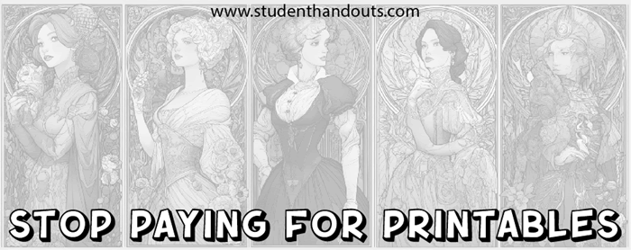 Free Printables for Teachers
