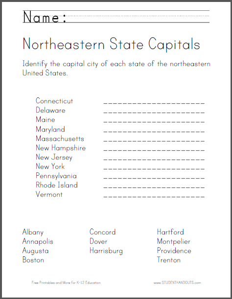 midwest-states-and-capitals-worksheet