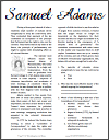 Samuel Adams Reading with Questions