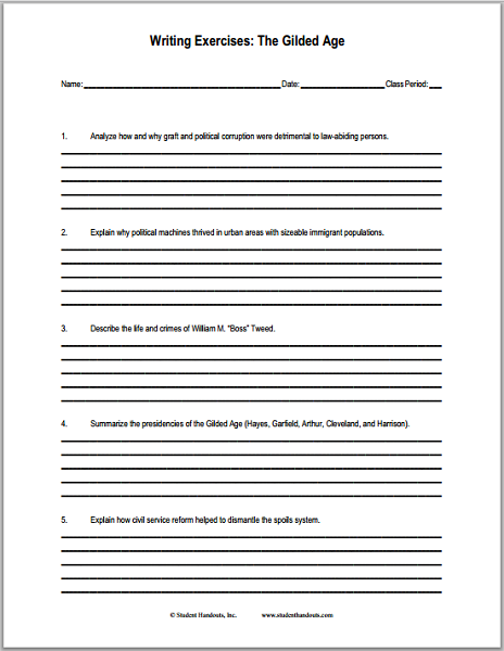 essay writing worksheets high school pdf