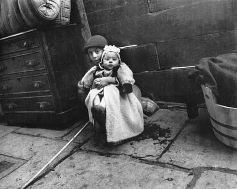 Minding Baby at Cherry Hill, NYC (1890)