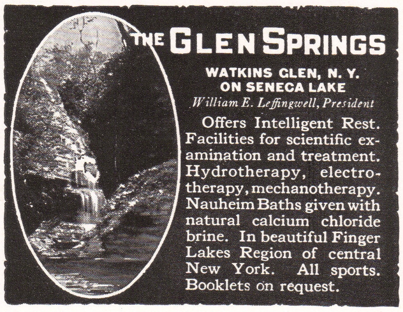 Glen Springs on Seneca Lake in NY