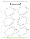 Brainstorming Explosion Worksheet
