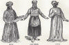 A priest, high priest, and Levite of the Israelite Tabernacle at Sinai.