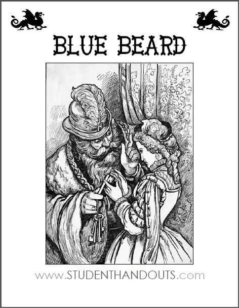 mærkelig Kalksten glas Blue Beard eBook with Worksheets | Student Handouts