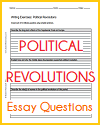 Political Revolutions Writing Exercises