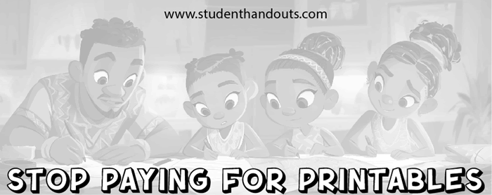 Free Teaching Printables