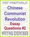 Chinese Communist Revolution Writing Exercises #2