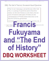 DBQ: Francis Fukuyama's The End of History  Worksheet