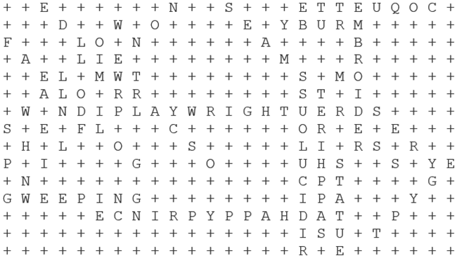 The Happy Prince Word Search Puzzle Answer Key