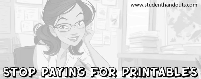 Free Teaching Printables