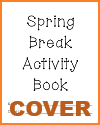 DIY Spring Break Activity Book Cover