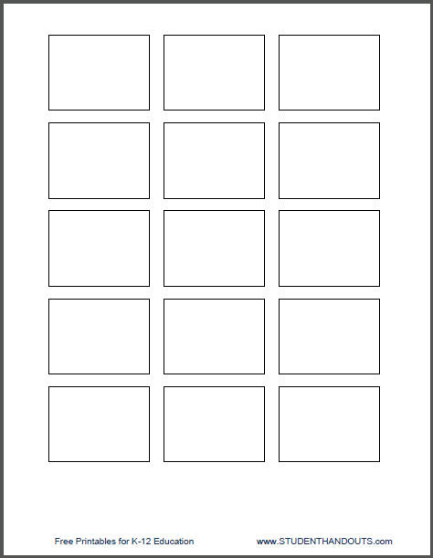 Templates for Printing Directly onto 1.5 x 2 Post-It Notes