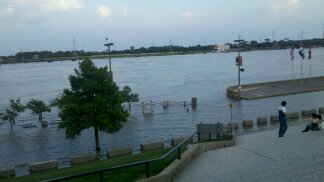 View of East St. Louis, IL