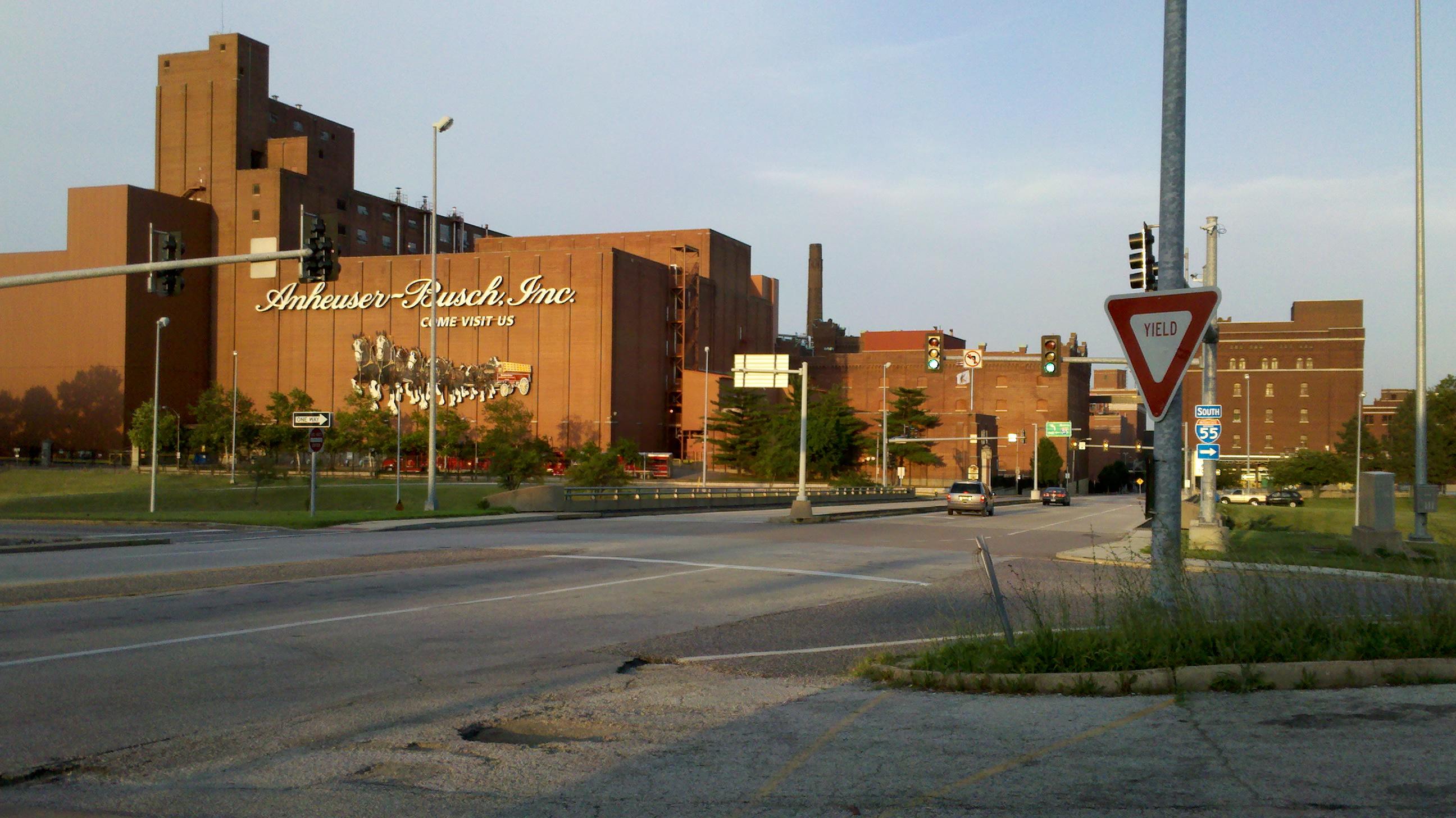 Anheuser Busch Brewery In Saint Louis