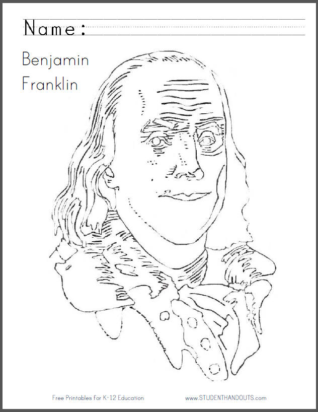 benjamin-franklin-worksheet-second-grade