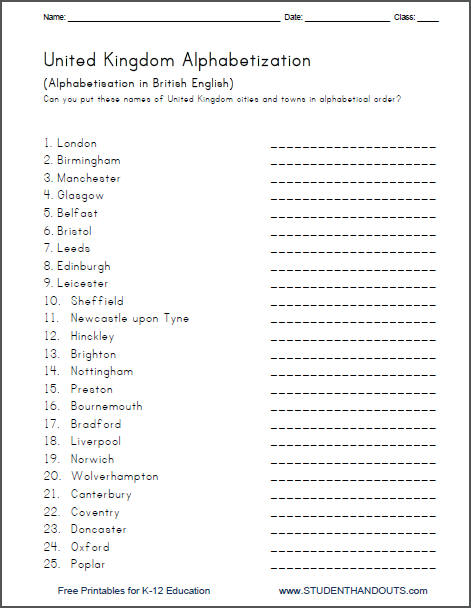 united-kingdom-cities-in-abc-order-printable-worksheet-student-handouts