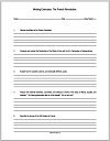 French Revolution Writing Exercises Worksheets