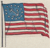 United States Yacht Flag, circa 1900