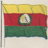Bolivian Flag, circa 1900