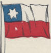 Chilean Flag, circa 1900