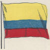 Flag of Ecuador, circa 1900