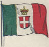 Flag of Italy circa 1900