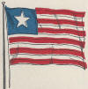 Liberian Flag, circa 1900