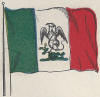 Mexican Flag, circa 1900