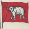Flag of Siam (Thailand), circa 1900