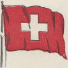 Flag of Switzerland, circa 1900