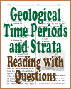 Geological Time Periods and Strata Reading with Questions