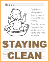 Staying Clean Worksheet