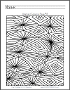 Abstract Coloring Page #8