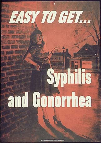 Syphilis and Gonorrhea Poster - United States Army