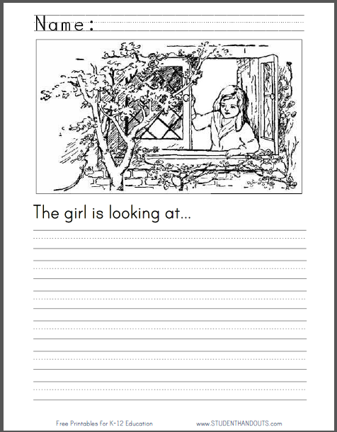 writing prompt worksheets pdf