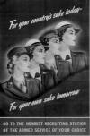 World War II Women Recruitment Poster