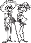 Day of the Dead Digital Clip Art