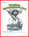 Mexican Independence Day Coloring Page