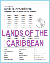 Caribbean Countries Word Search Puzzle