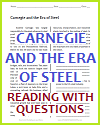 Carnegie and the Era of Steel Reading with Questions